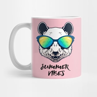 Summer Vibes Panda Mug